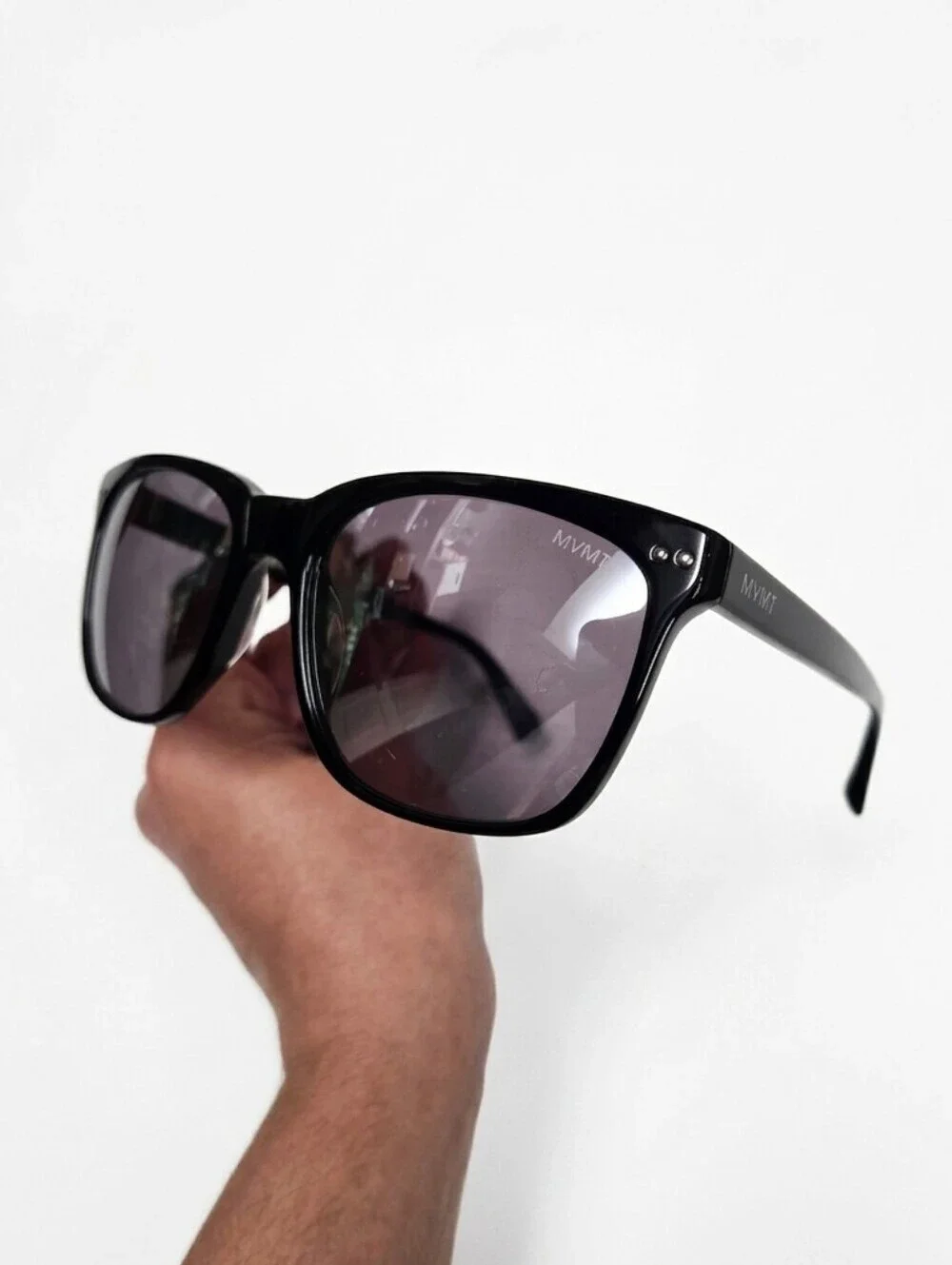 MVMT Ritual Classic Square Sunglasses - Black Frame